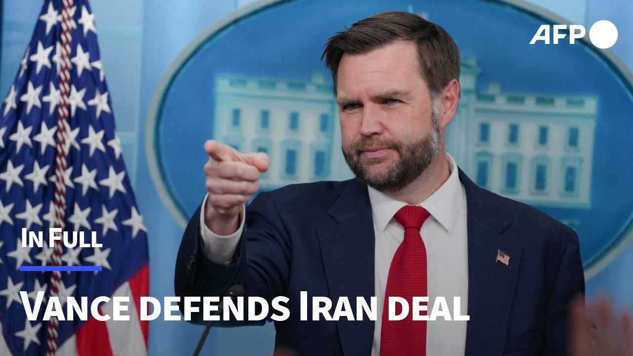 IN FULL: US Vice President Vance warns Israel against criticizing US-Iran deal