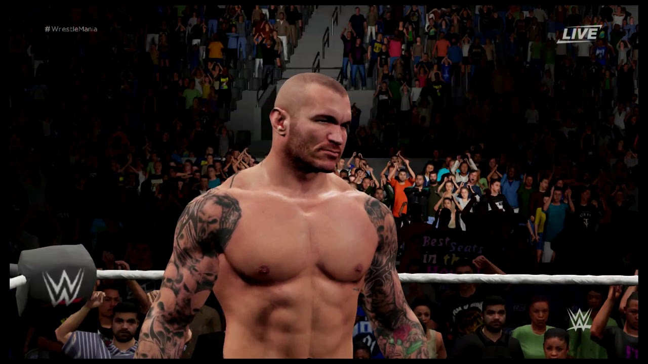 WWE 2K18 Nintendo Switch New Patch 1.02 - Randy Orton vs Jinder Mahal WWE Championship.