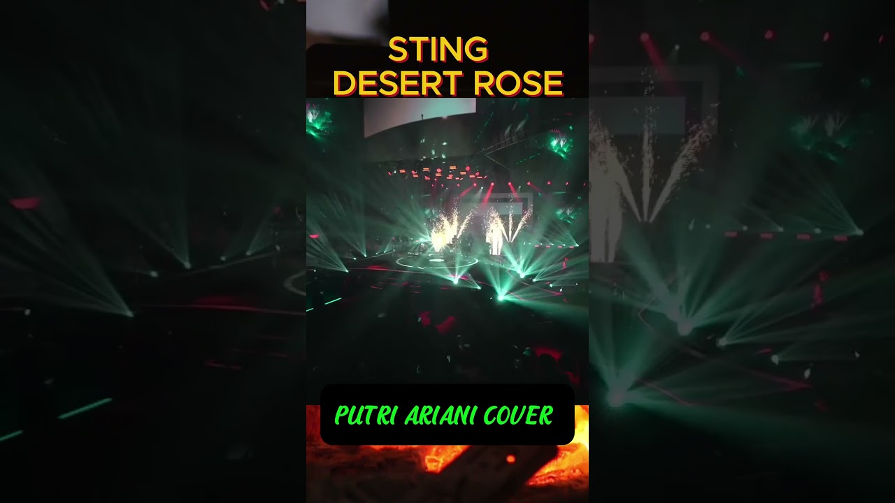 THIS VOICE 🤯 Putri Ariani Sings STING'S Desert Rose (Live)
