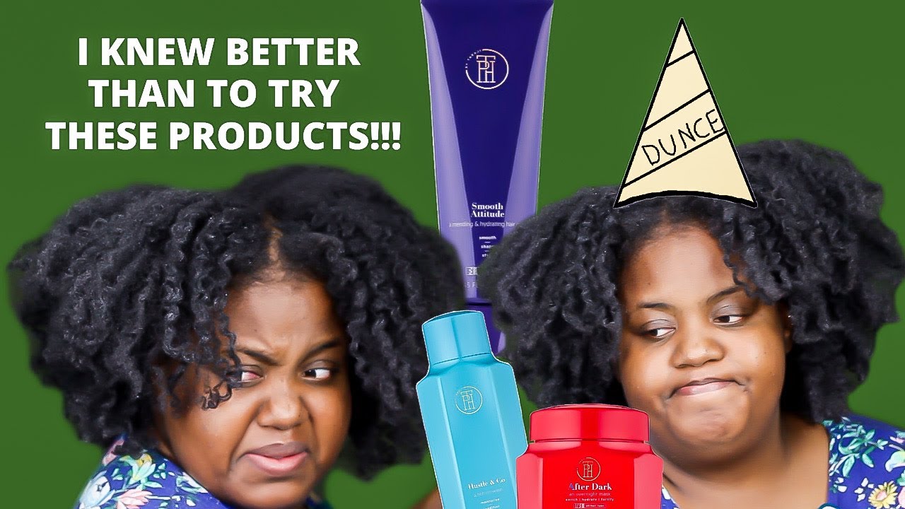 I Tried *NEW* Celebrity Natural Hair Products | TPH by Taraji P. Henson | HONEST REVIEW & DEMO
