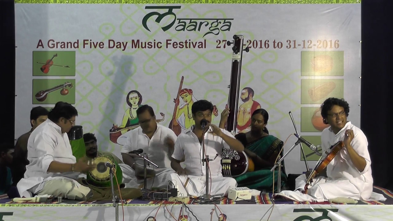 Carnatic Music Concert | Kunnakudi Balamuralikrishna | Maarga Music Festival | December Season 2016