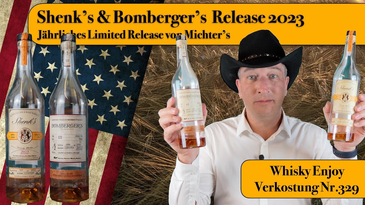 Shenk's & Bomberger's Release 2023 von Michter's  Verkostung Nr. 329