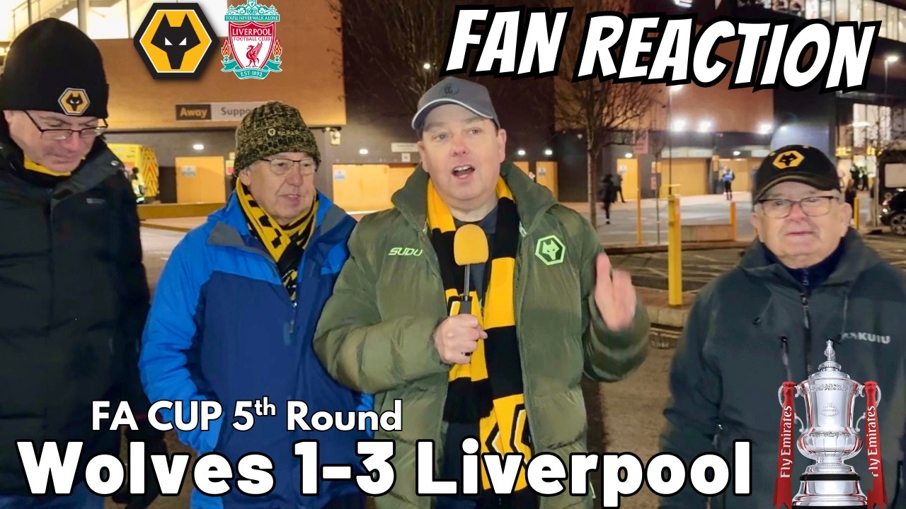 CUT APART 😫 Wolves 1-3 Liverpool Instant Fan Reaction | FA Cup 5th Round