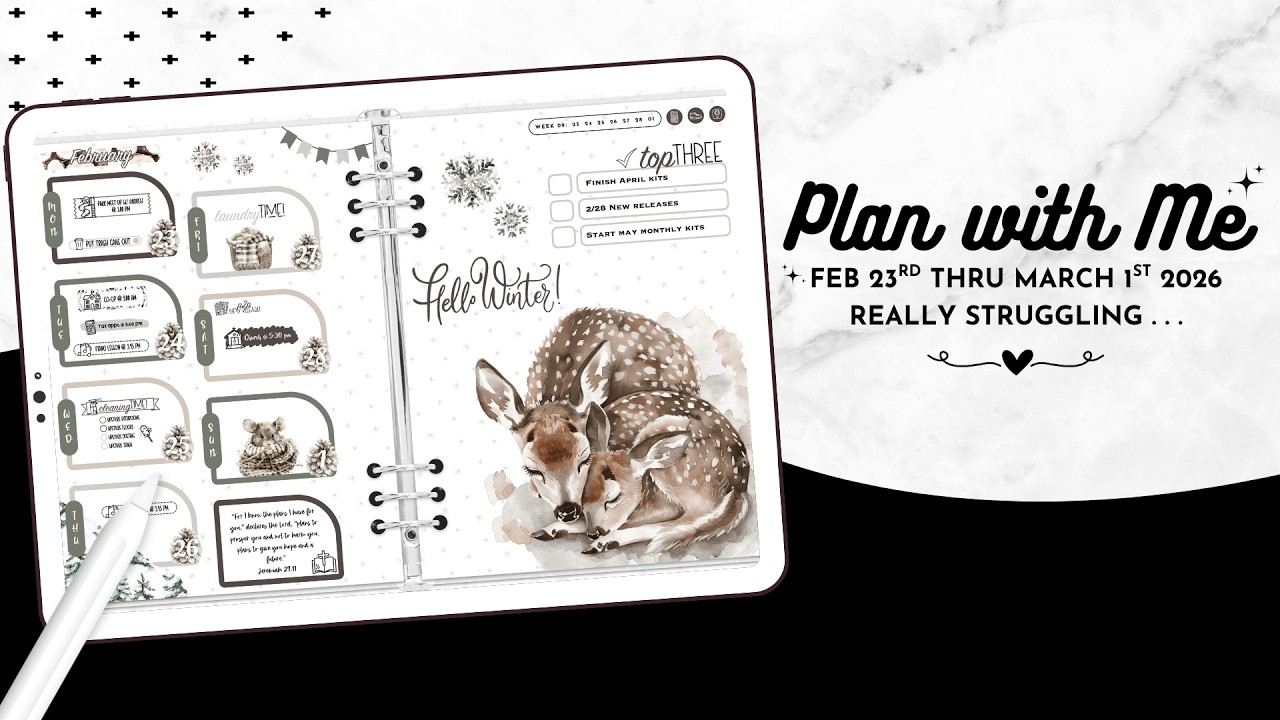 I Am Really Struggling & Need Advice! 😢 | Digital Plan w/ Me on My iPad Using Noteful 💕