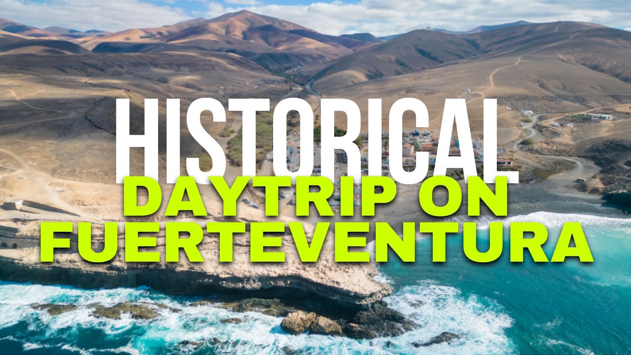 Exploring Fuerteventura: Day Trip Adventure from Betancuria to La Pared #fuerteventura #travel #4k