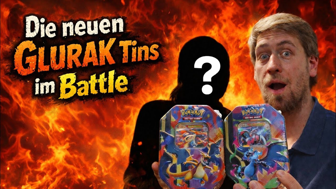 Die NEUEN Glurak Tins im Battle! Was steckt drin? #pokemon #charizard #unboxing #pokemontcg #tcg
