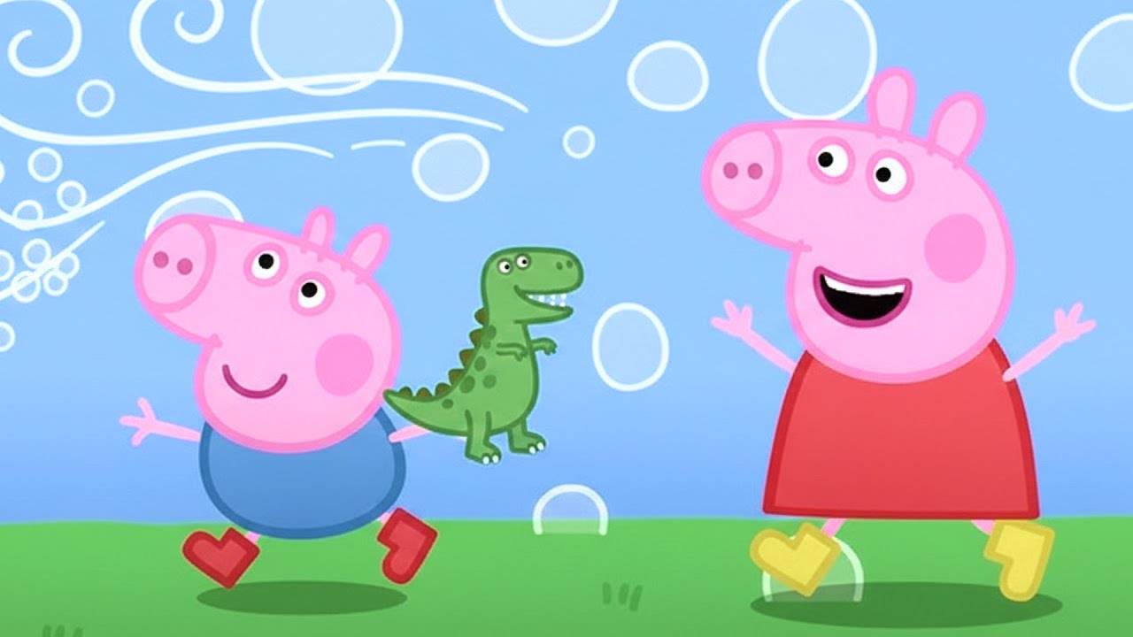 Peppa Pig and the Playful Wind🫧✨| Peppa Pig Adventure Animation