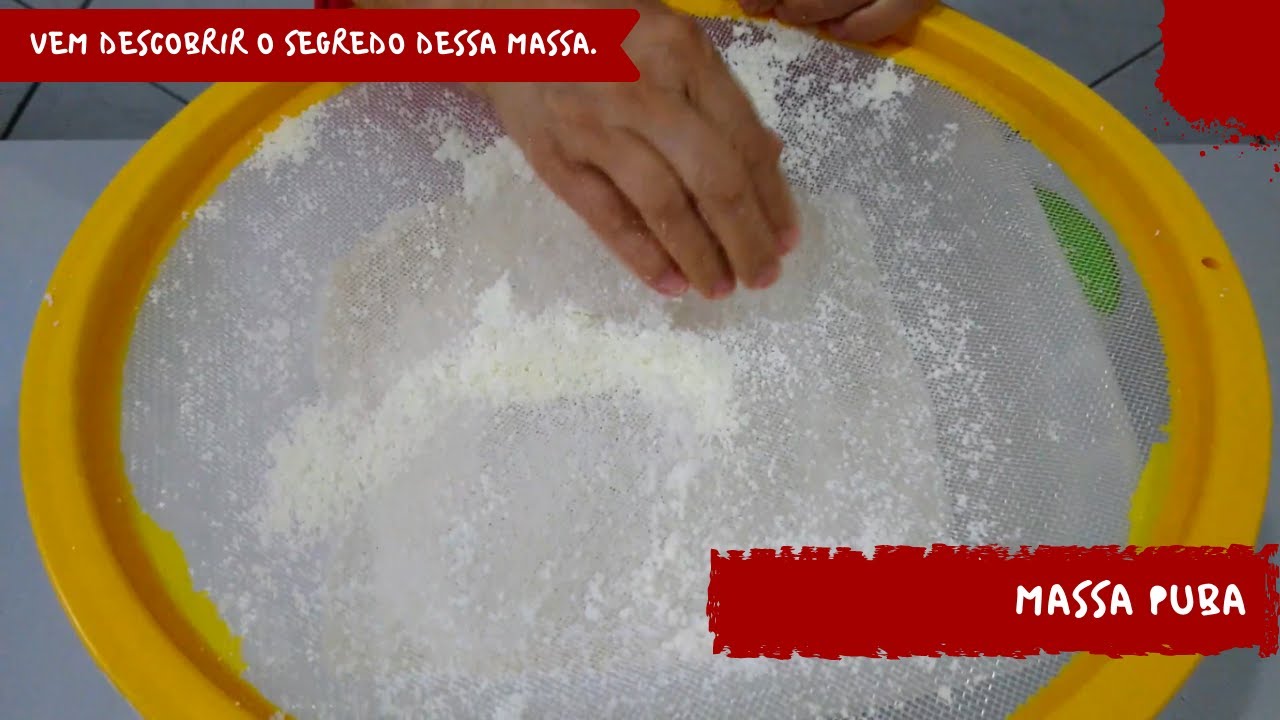 ☑️ COMO FAZER MASSA PUBA?