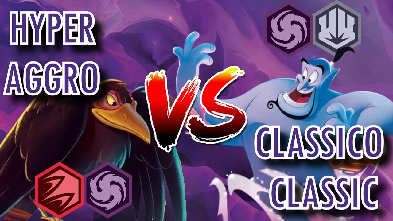 😰Ruby Amethyst Hyper Aggro VS Amethyst Steel😰 Lorcana