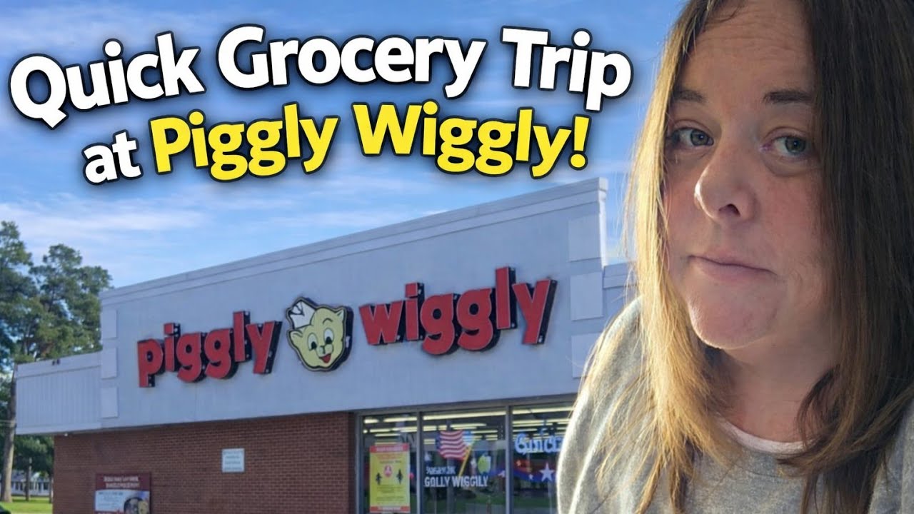 Quick Grocery Trip to Piggly Wiggly 🛒 | Small Town Grocery Vlog