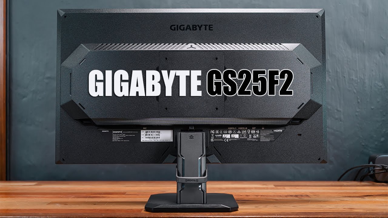 Обзор Gigabyte GS25F2 &mdash; доступный игровой монитор GTG с частотой обновления 200 Гц и временем отк...