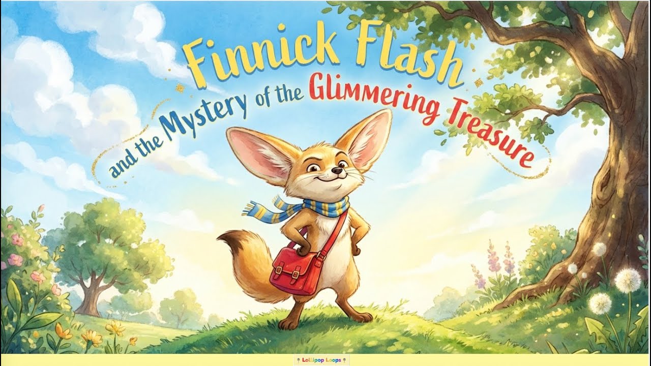 🦊🐢 Finnick & Sheldon: The Mystery of the Glimmering Treasure! ✨ (Kids Story)