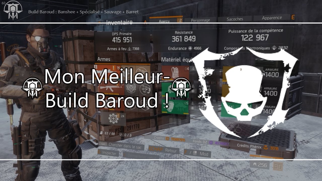 The Division | Présentation DU build Baroud d'Honneur !