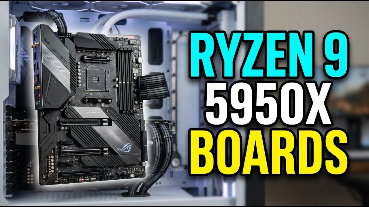 TOP 5 Best Motherboards for Ryzen 9 5950X
