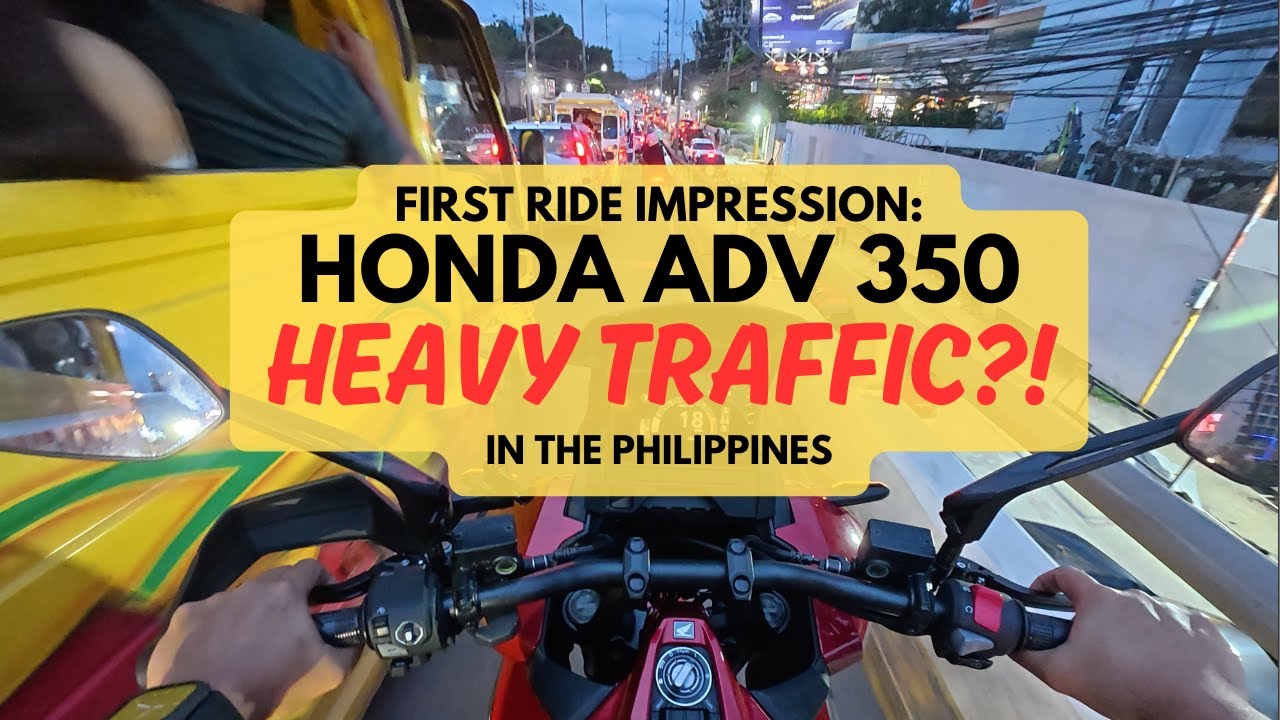 Can the Honda ADV 350 Handle Cebu Traffic? | First Ride Impressions