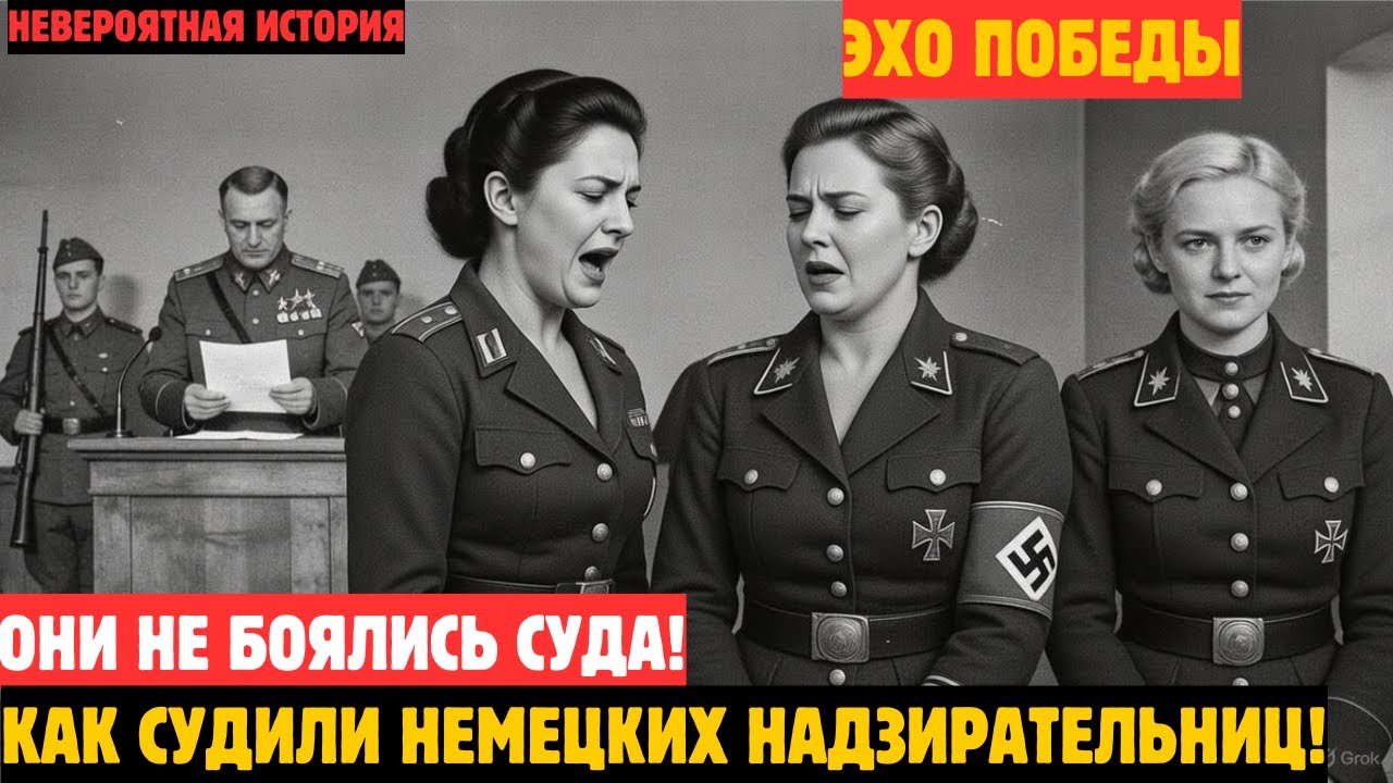 Шок 1945: Как 3700 женщин СС оказались палачами концлагерей?