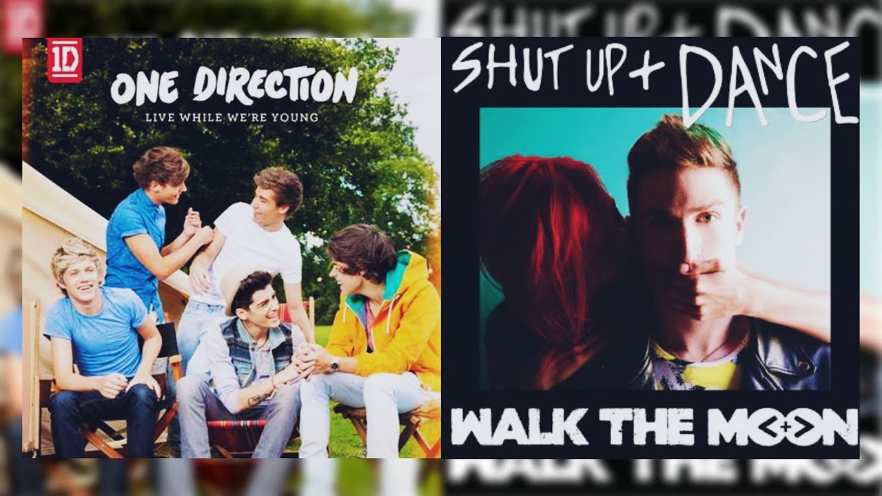 One Direction x WALK THE MOON - Live While We're Young/Shut Up And Dance (MASHUP + Music Video)