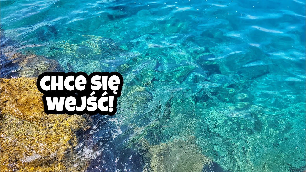 Kolor przejrzystość wody Chorwacja Lazurowe morze - Promajna plaża