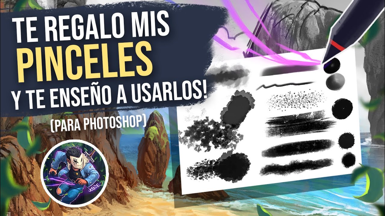 Te REGALO mis pinceles y te ENSEÑO a usarlos! | Jotadé