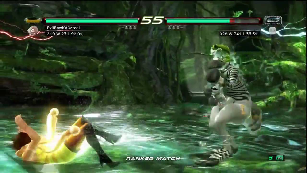 Tekken 6 Online Ranked Match Session 15 - Roger jr - [HD]