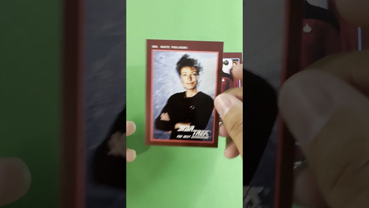 Star Trek: The Next Generation Cards Pack #cardpackopening #StarTrekTNG #tradingcards #vintage