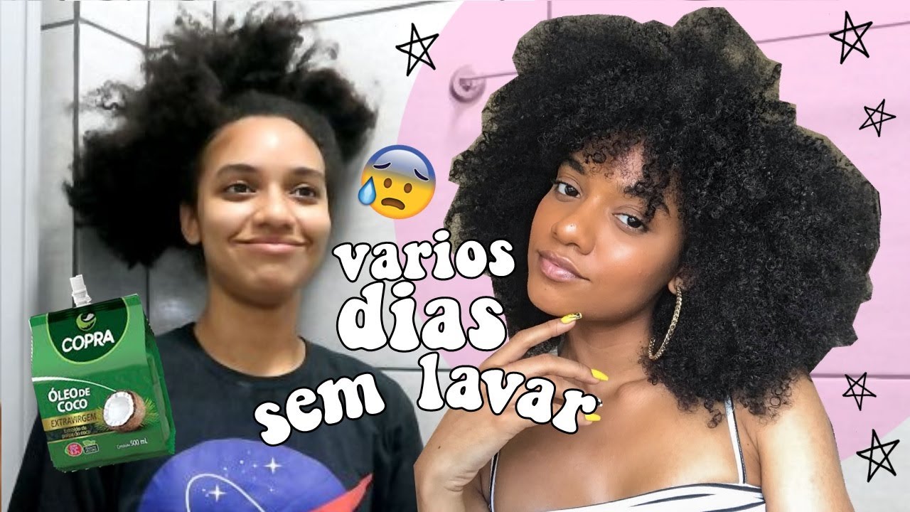 UMECTAÇÃO NOTURNA recuperando o cabelo depois de VÁRIOS DIAS SEM LAVAR! 💆🏾‍♀️🔥
