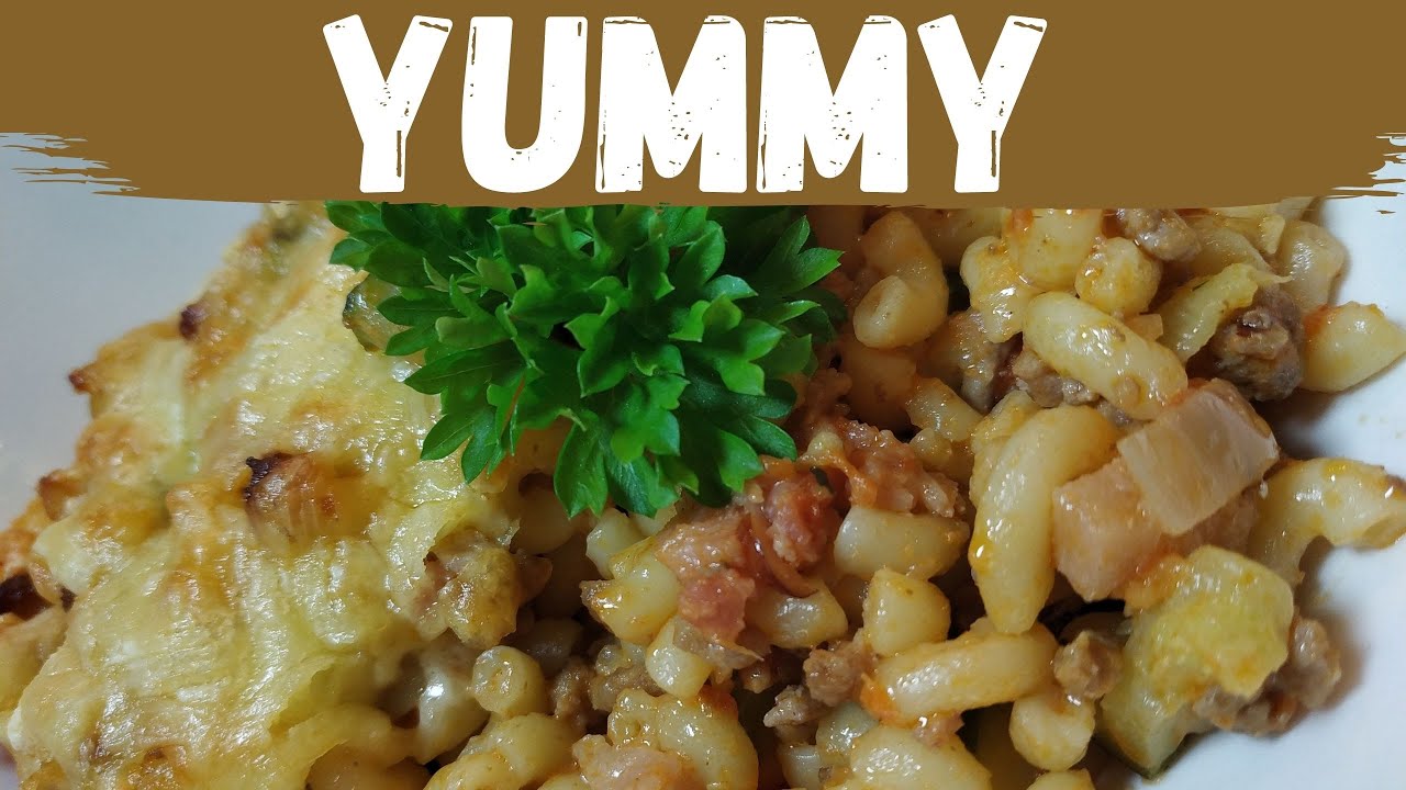 Macaroni met gehakt 🍜 Ovenschotel
