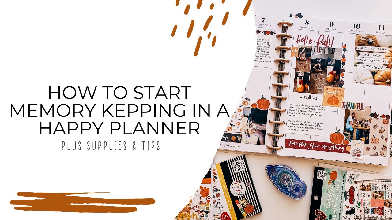 КАК НАЧАТЬ ВЕДИТЬ ЗАПОМИНАНИЯ В ЕЖЕДНЕВНИКЕ HAPPY PLANNER + СОВЕТЫ