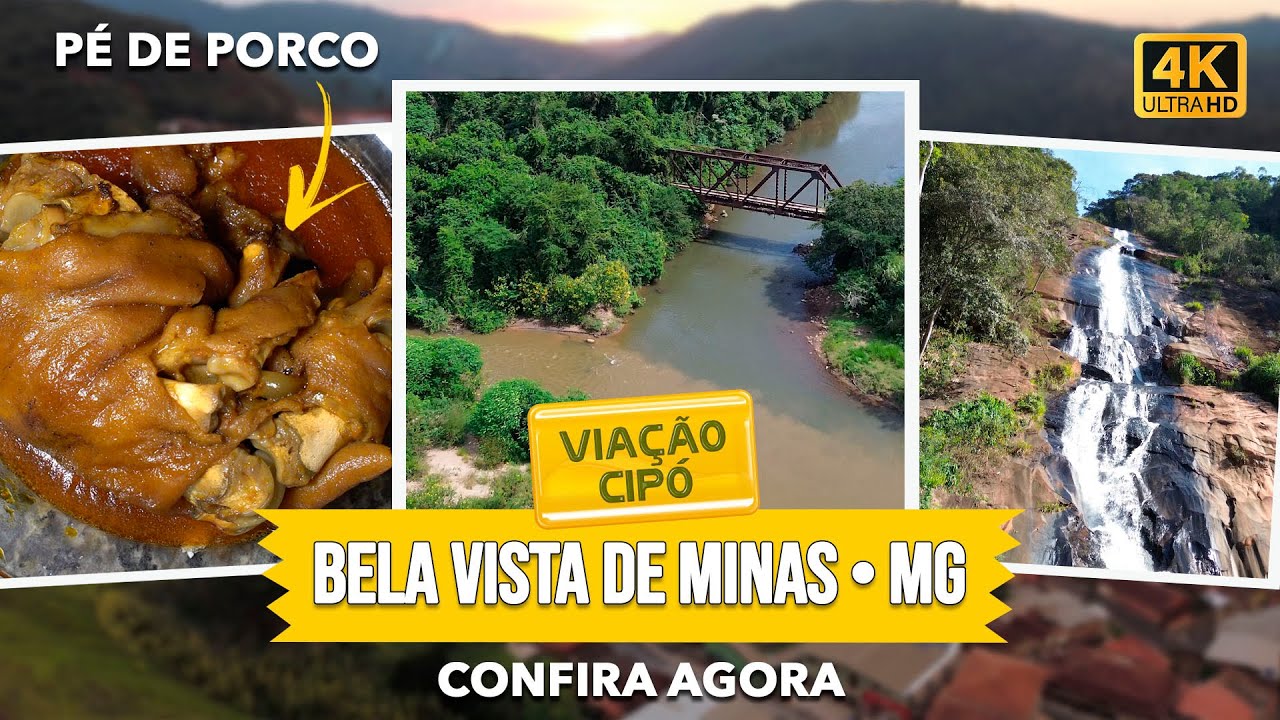 Um PASSEIO ESPECIAL por BELA VISTA DE MINAS! | A Viação Cipó te conta tudo!