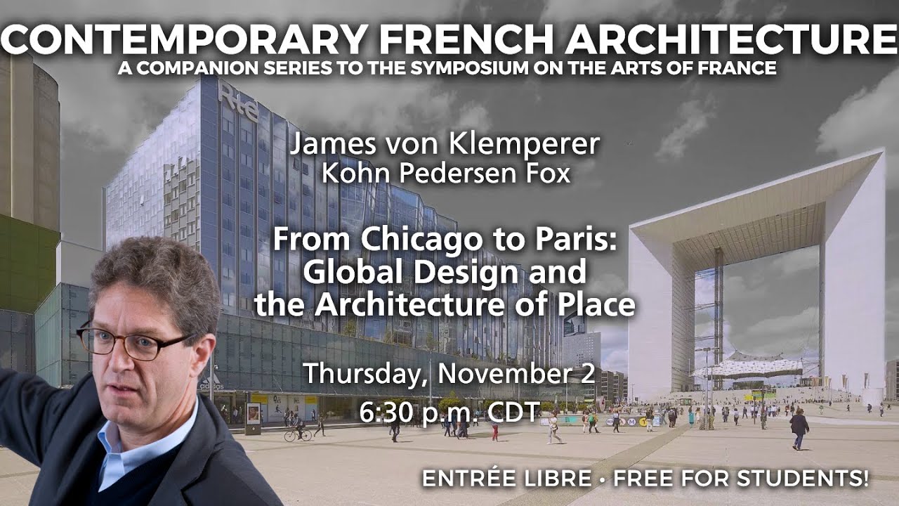 CFA- From Chicago to Paris: Global Design and the Architecture of Place