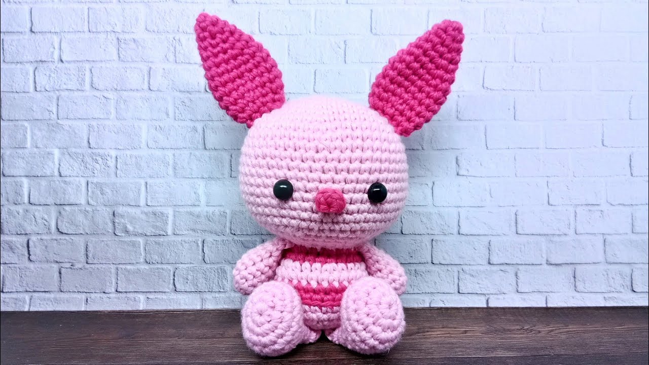 PIGLET | HOW TO CROCHET | AMIGURUMI TUTORIAL
