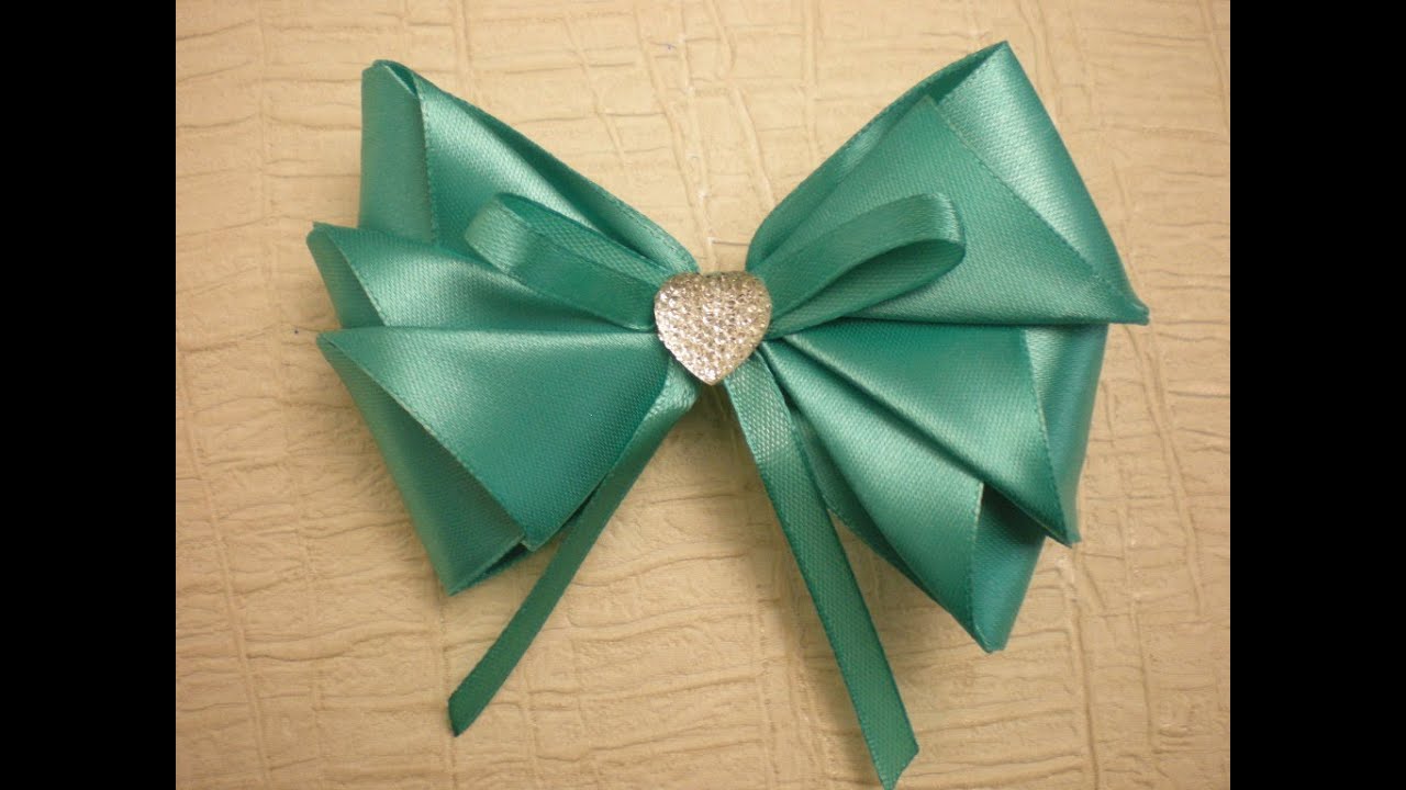Оригинальный Бант-заколка Своими руками. /DIY / Make Hair Bow