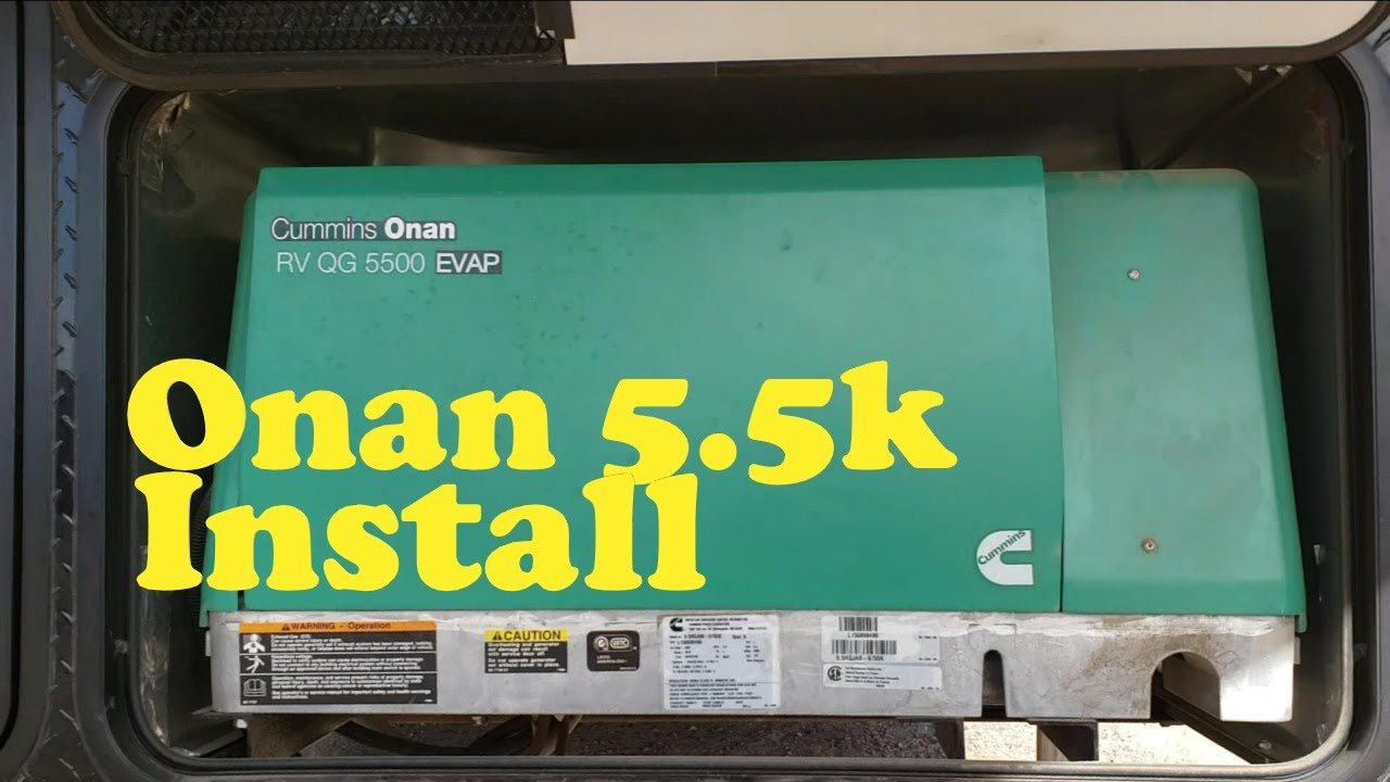 Installing a Propane 5.5K LP Generator