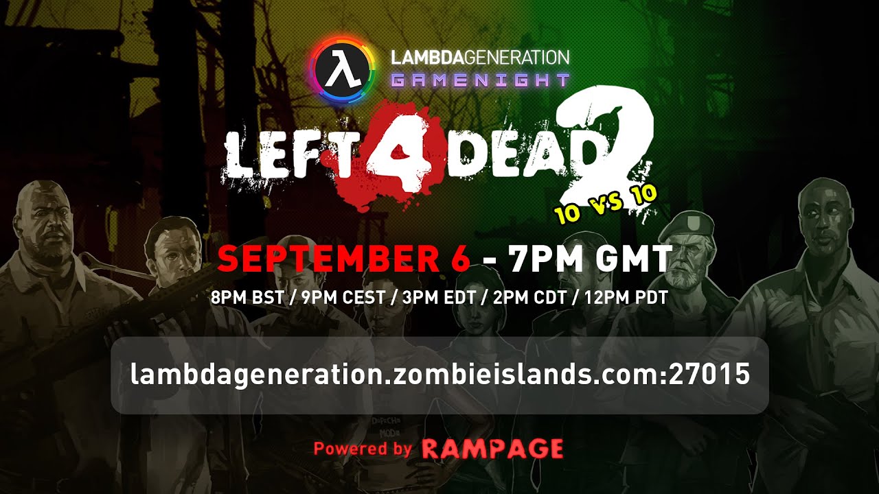 Let's play some 10 Vs. 10 Left 4 Dead 2!