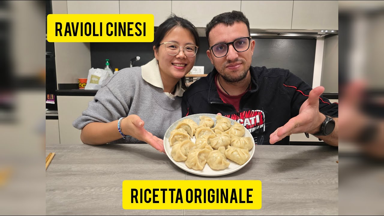 RAVIOLI CINESI FATTI IN CASA - RICETTA ORIGINALE (JIAOZI)