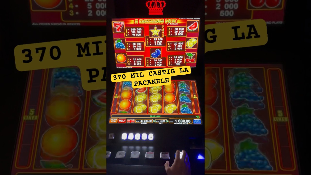 370 MIL DIN DUBLAJE LA EGT! CASTIG ENORM LA PACANELE! #aparate #shorts #egt #slot
