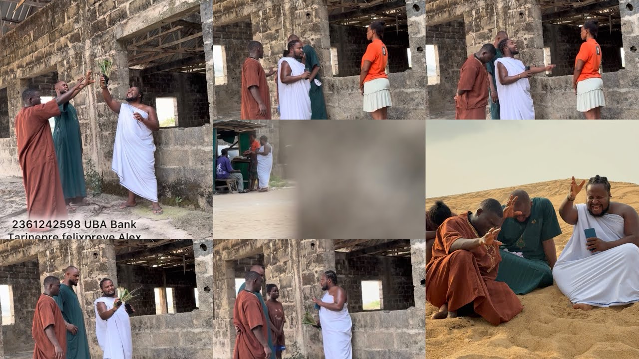 Her late mother was seen in a different place selling food for people 