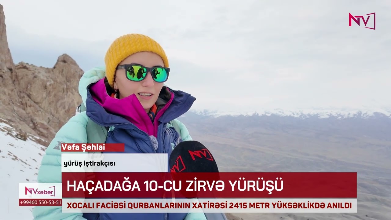 Türkiyəli alpinistlərin iştirakı ilə Haçadağa 10-cu zirvə yürüşü təşkil olunub