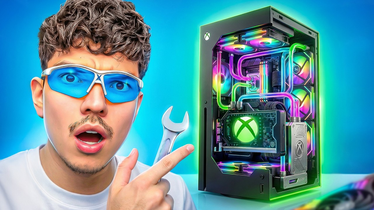 J'ai transform&eacute; ma XBOX SERIES X en PC GAMING ! (j&rsquo;ai &eacute;t&eacute; trop loin) 😳