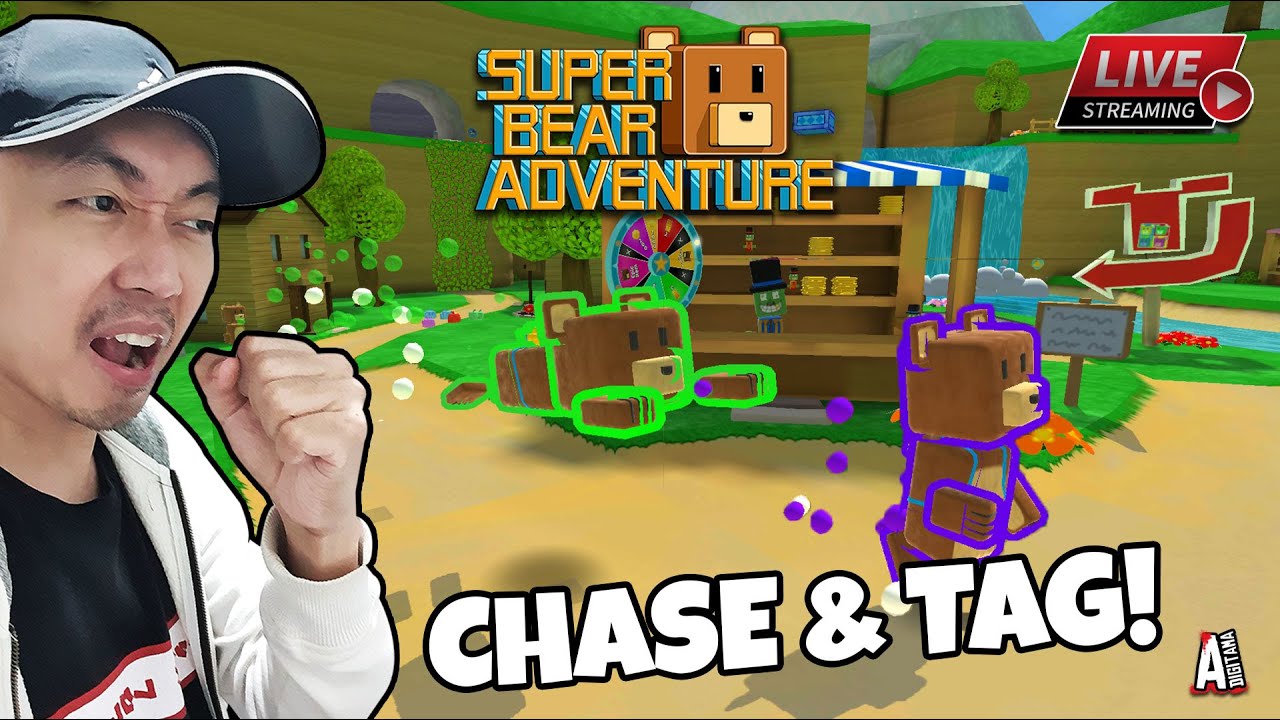 MABAR CHASE & TAG! | SUPER BEAR ADVENTURE