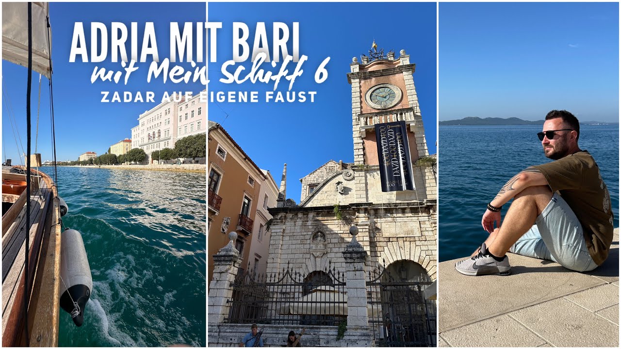 Adria mit Mein Schiff 6 Vlog #2: Zadar auf eigene Faust