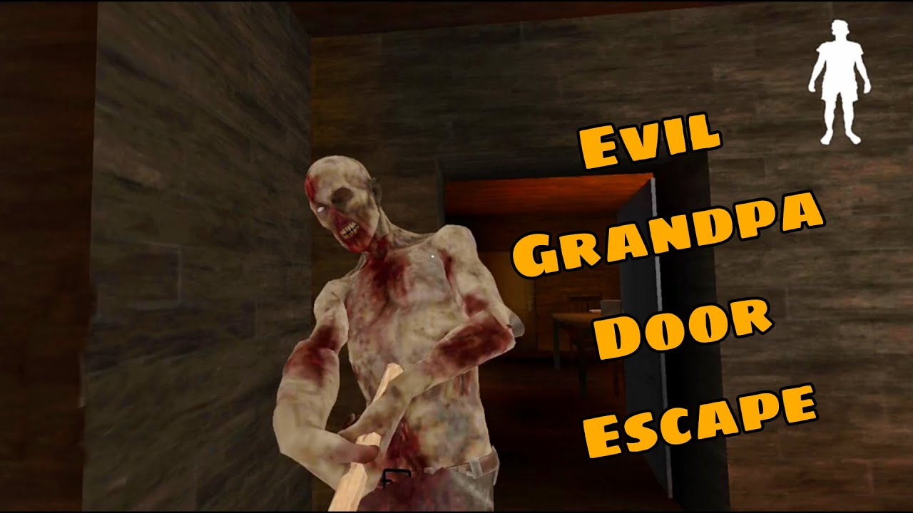CAN I ESCAPE THE EVIL GRANDPA? | Door Escape (Hindi Commentary)