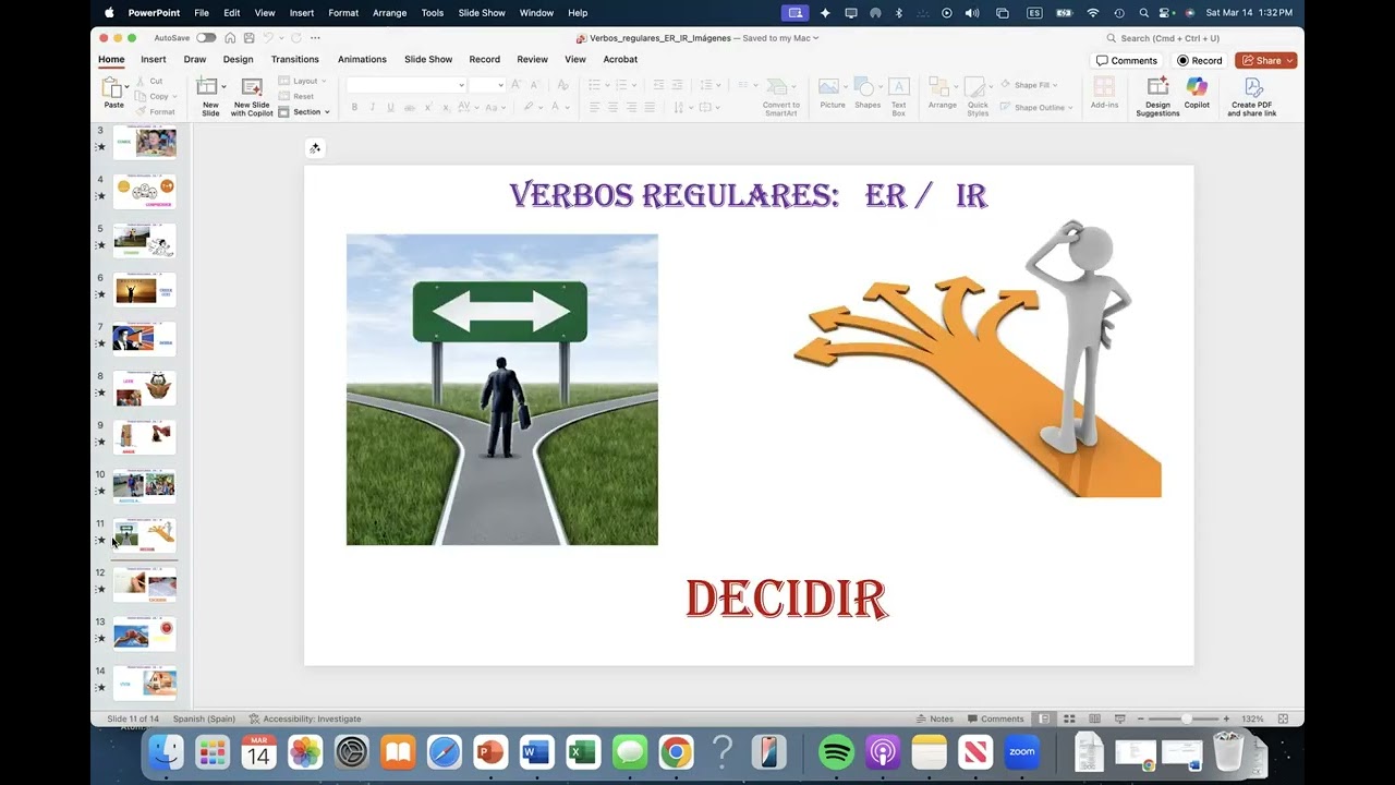 Regular ER IR Verbs