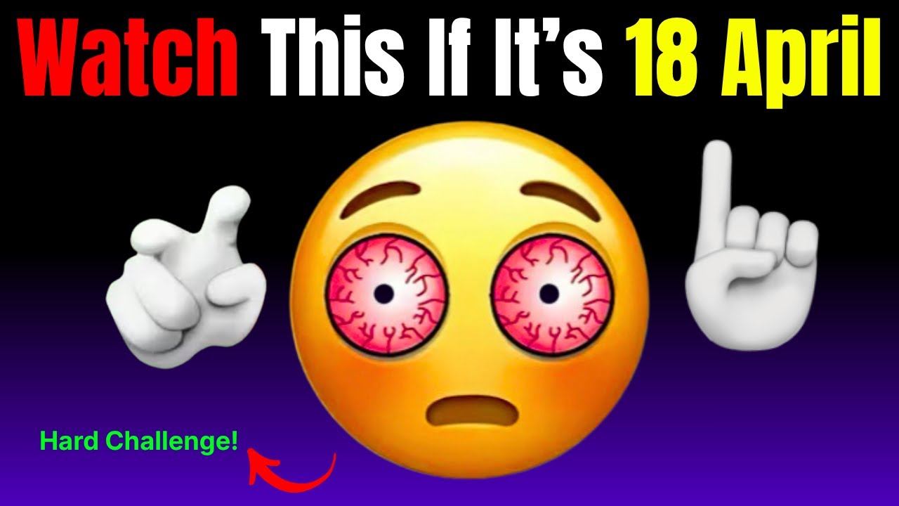 Посмотрите это, если сегодня 15 апреля! (Сложное испытание) 😄