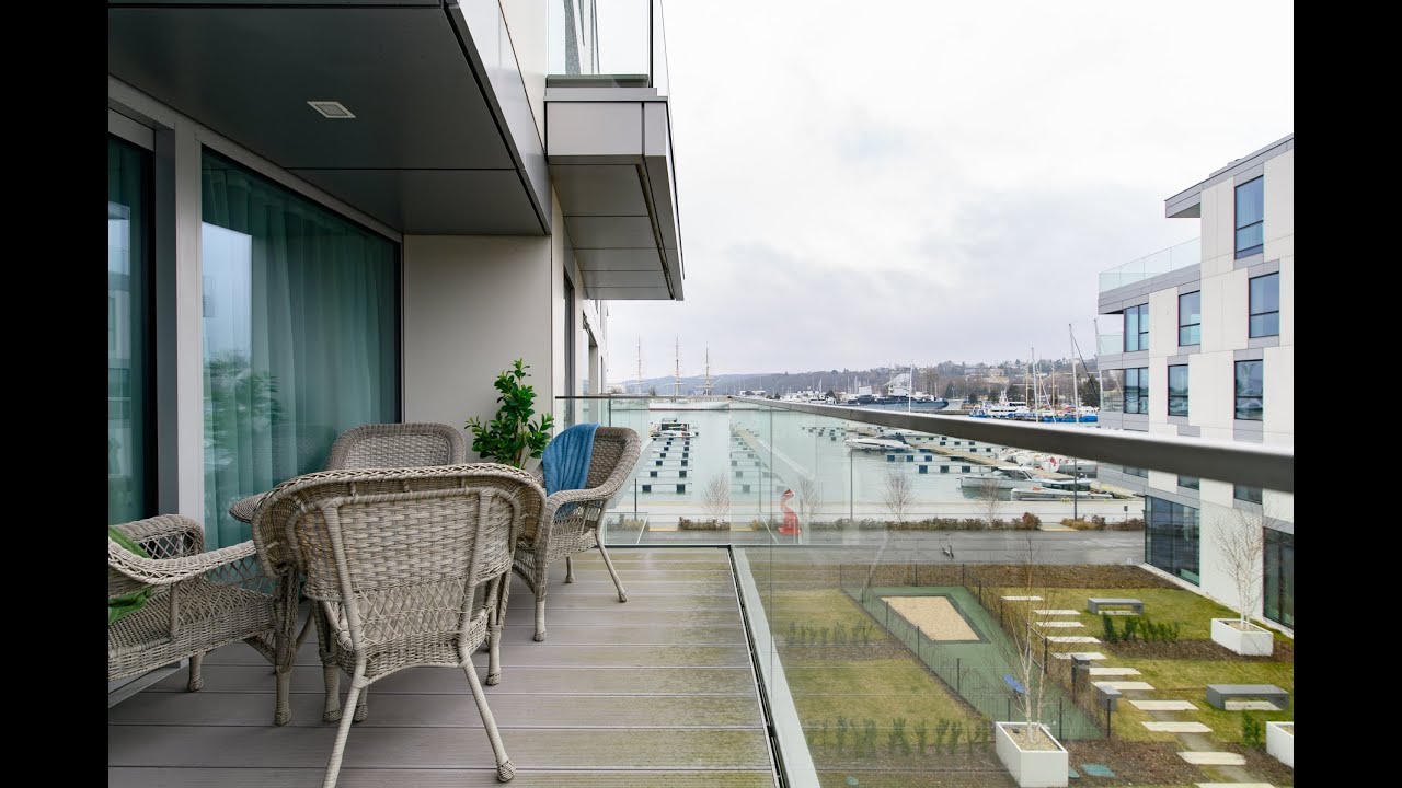 Gdynia Yacht Park - apartament z widokiem na port jachtowy na sprzedaż.