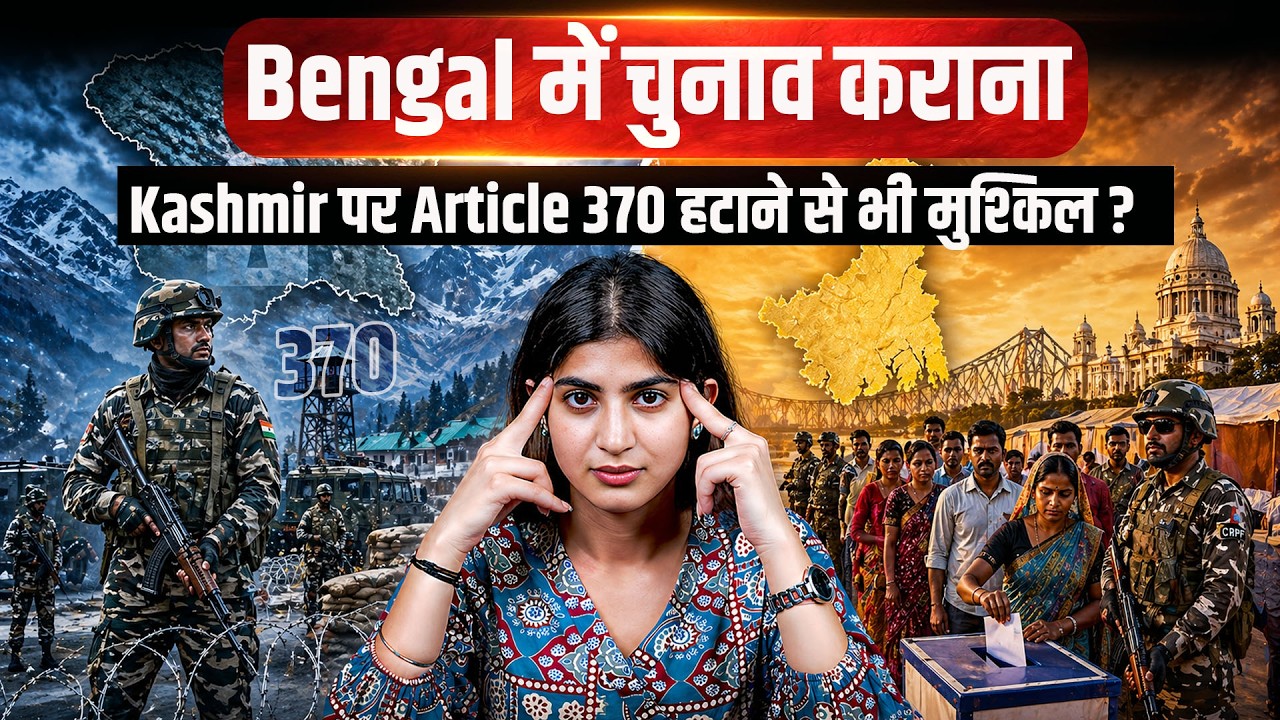 Bengal में Election कराना Kashmir से भी मुश्किल? | Election Commission ने खुद बताया | Central Forces