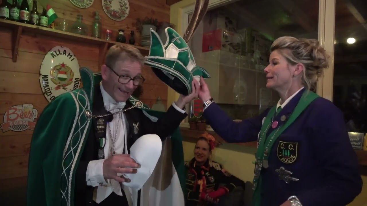 CC 't Aogje 12-11 bekendmaking nieuwe Prins
