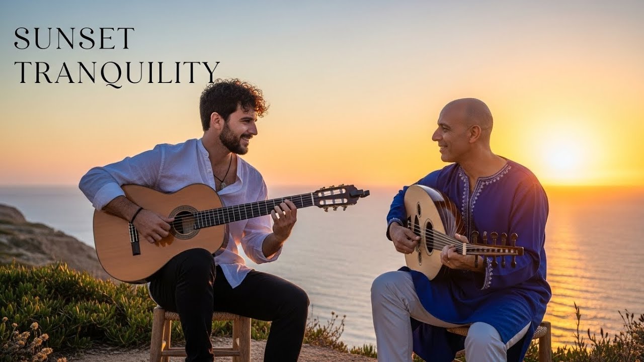 Sunset Tranquility – Smooth Flamenco & Oud Chill Instrumental for Relaxation