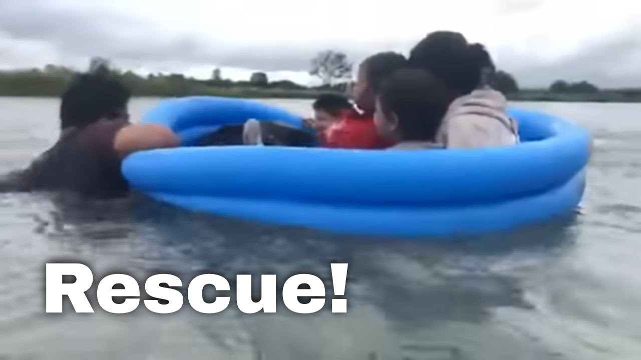 WATCH: Border Patrol agents rescue immigrant family in Rio Grande River