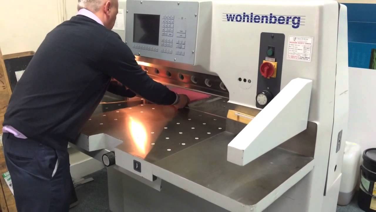 Quick demo Wohlenberg 76 Cut-Tec